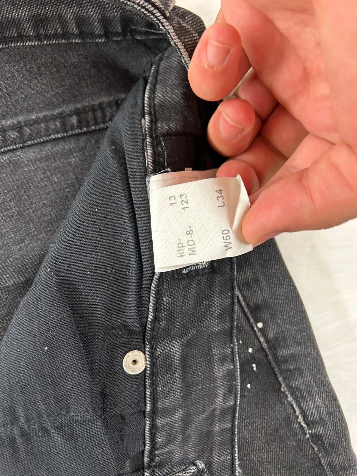 Jean rasgado preto dsquared2 tamanho 50 – photo 16